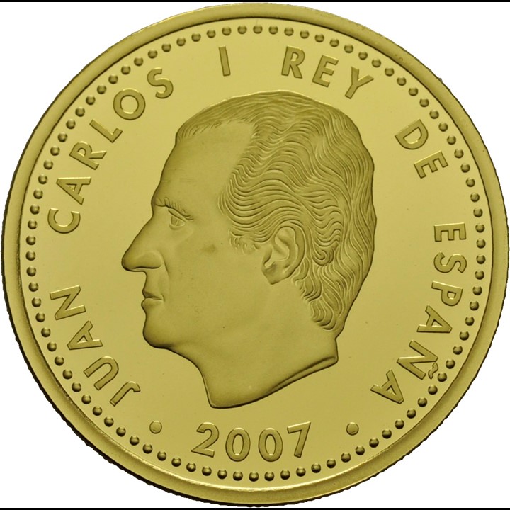 200 Euro 2007 Spania. 13,5 gr. Proof
