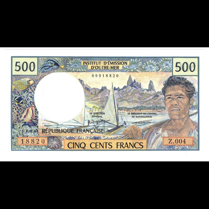 New Caledonia 500 Francs 1969-1992 0 UNC