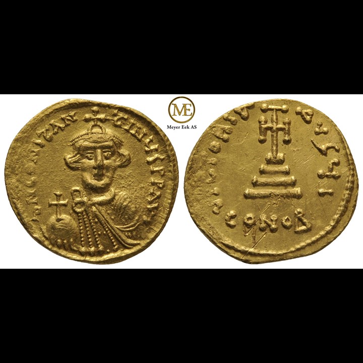 Solidus Constans II. (641-668) Kv.1+