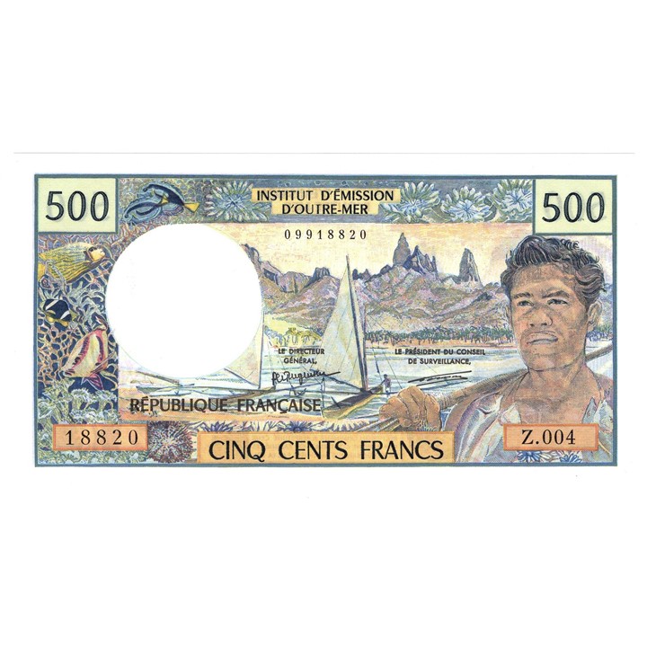 New Caledonia 500 Francs 1969-1992 0 UNC