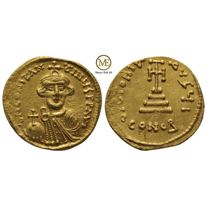 Solidus Constans II. (641-668) Kv.1+