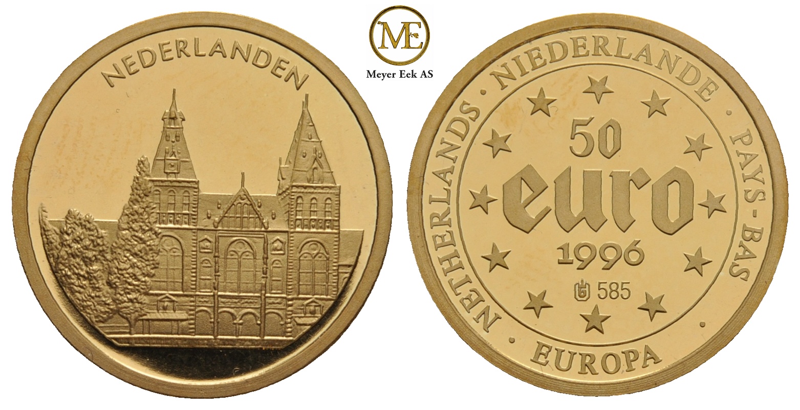 50 euro 1996 Nederland. Proof