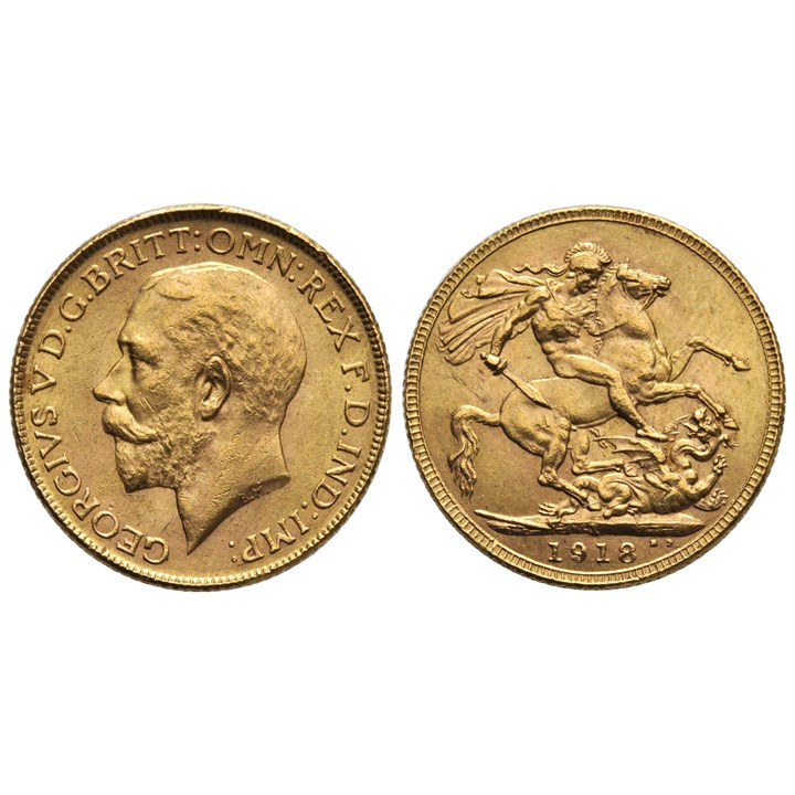 Sovereign 1918 Georg V. Kv.0/01