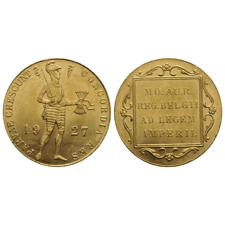 Dukat 1927 Nederland. Kv.0/01