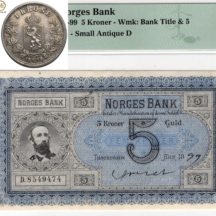 Auksjon 20 Seddel Mynt (4)