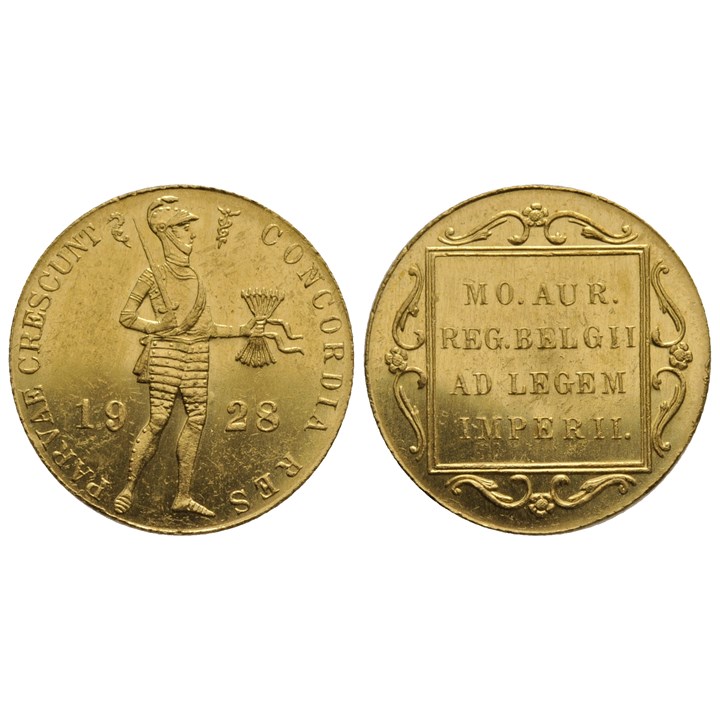 Dukat 1928 Nederland. Kv.0/01