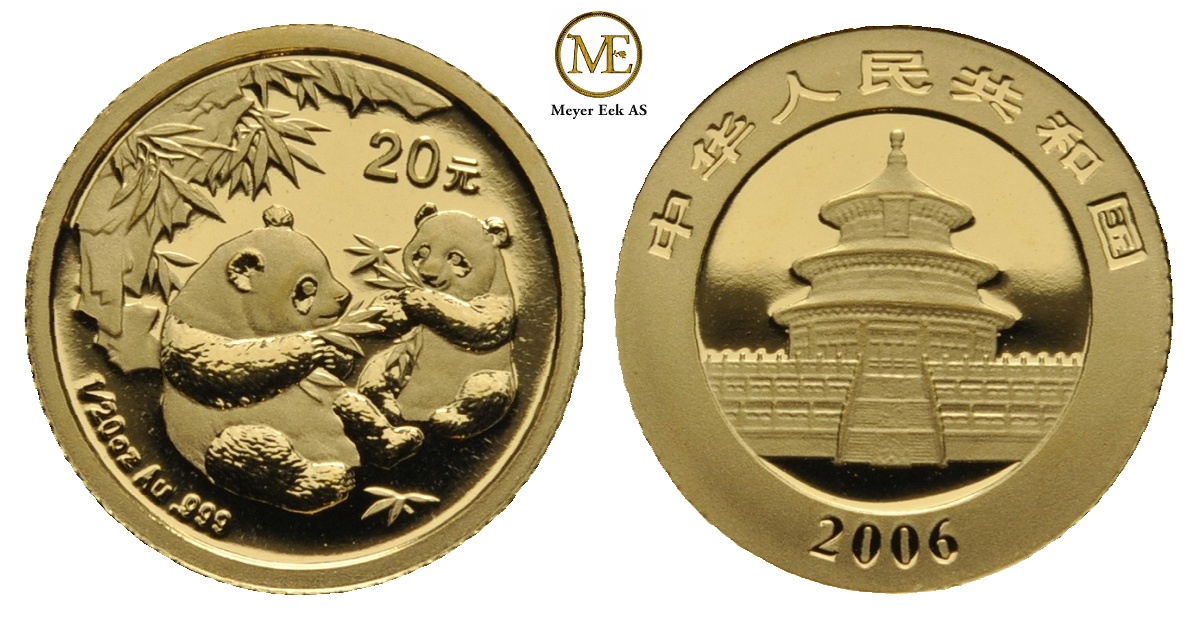20 Yuan 2006 China. Proof
