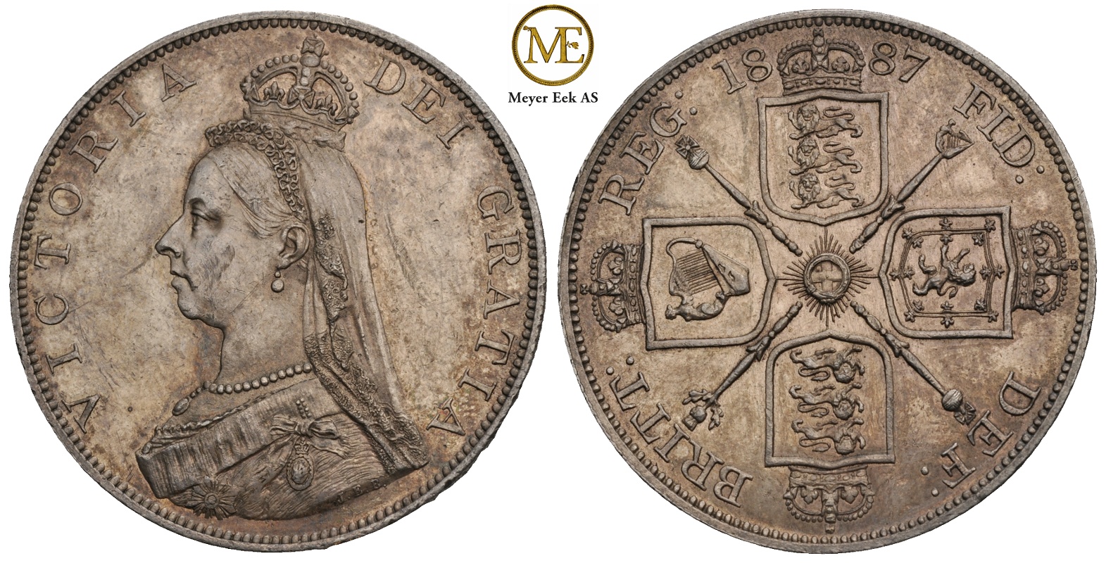 2 florin 1889 Victoria. Kv.01