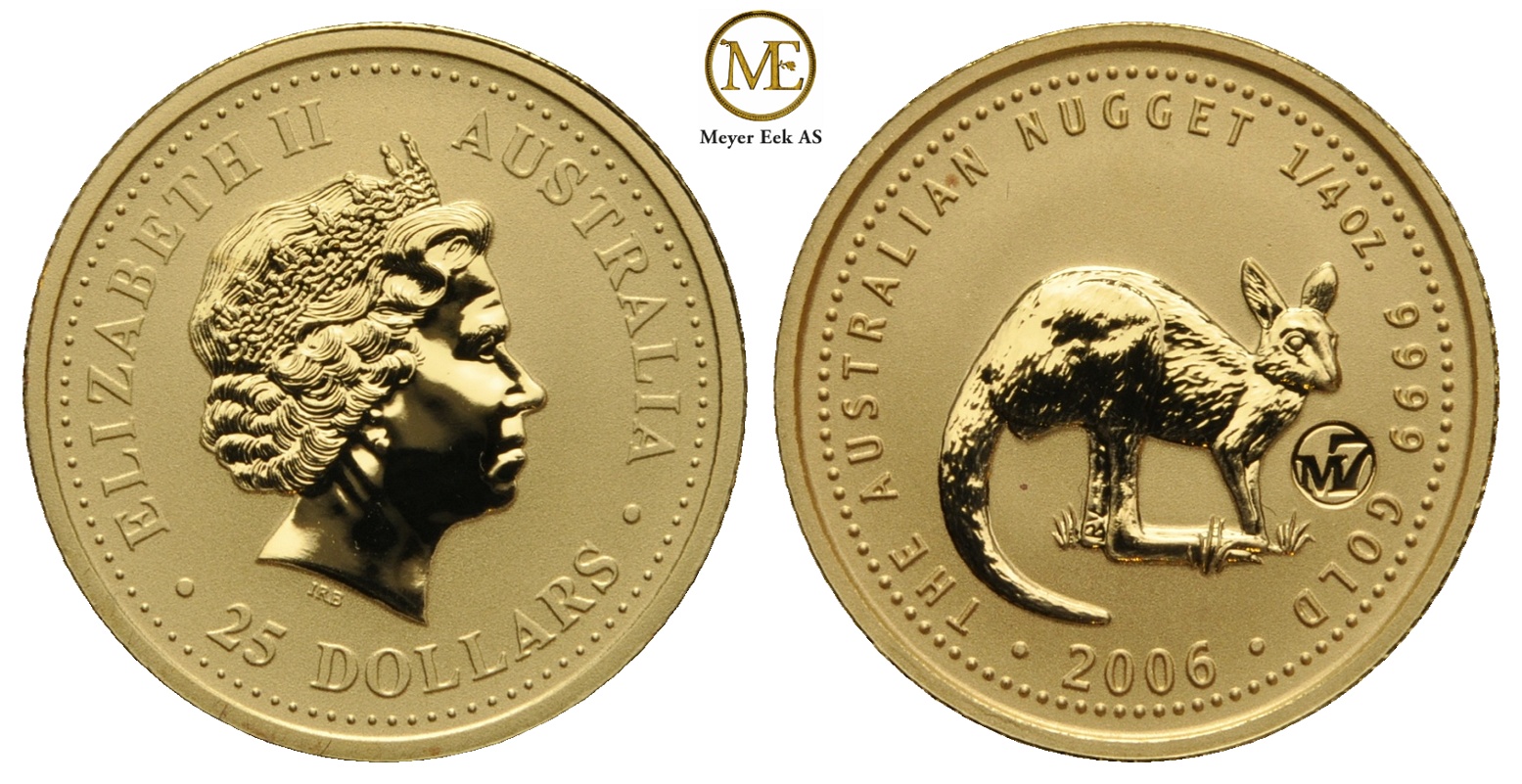 Australien 25 Dollars AUSTRALIAN NUGGET. 25 $ 2005