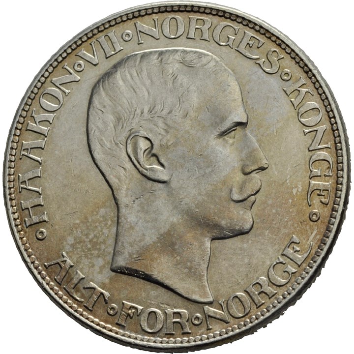 2 kroner 1915 Haakon VII. Kv.0/01
