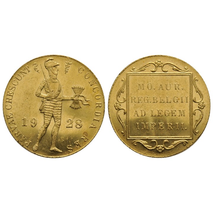 Dukat 1928 Nederland. Kv.0/01