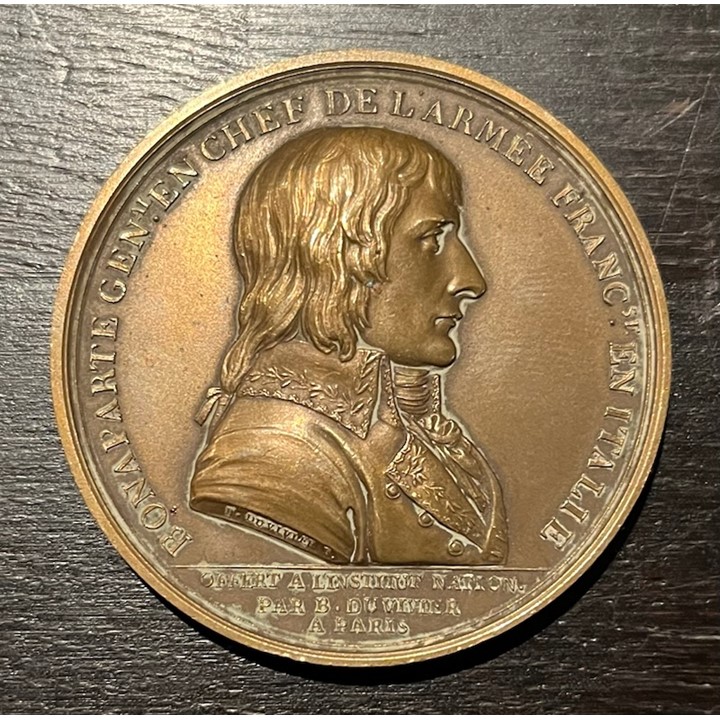 Bonaparte medalje fra Campo Formio traktaten 1797. Kv.01