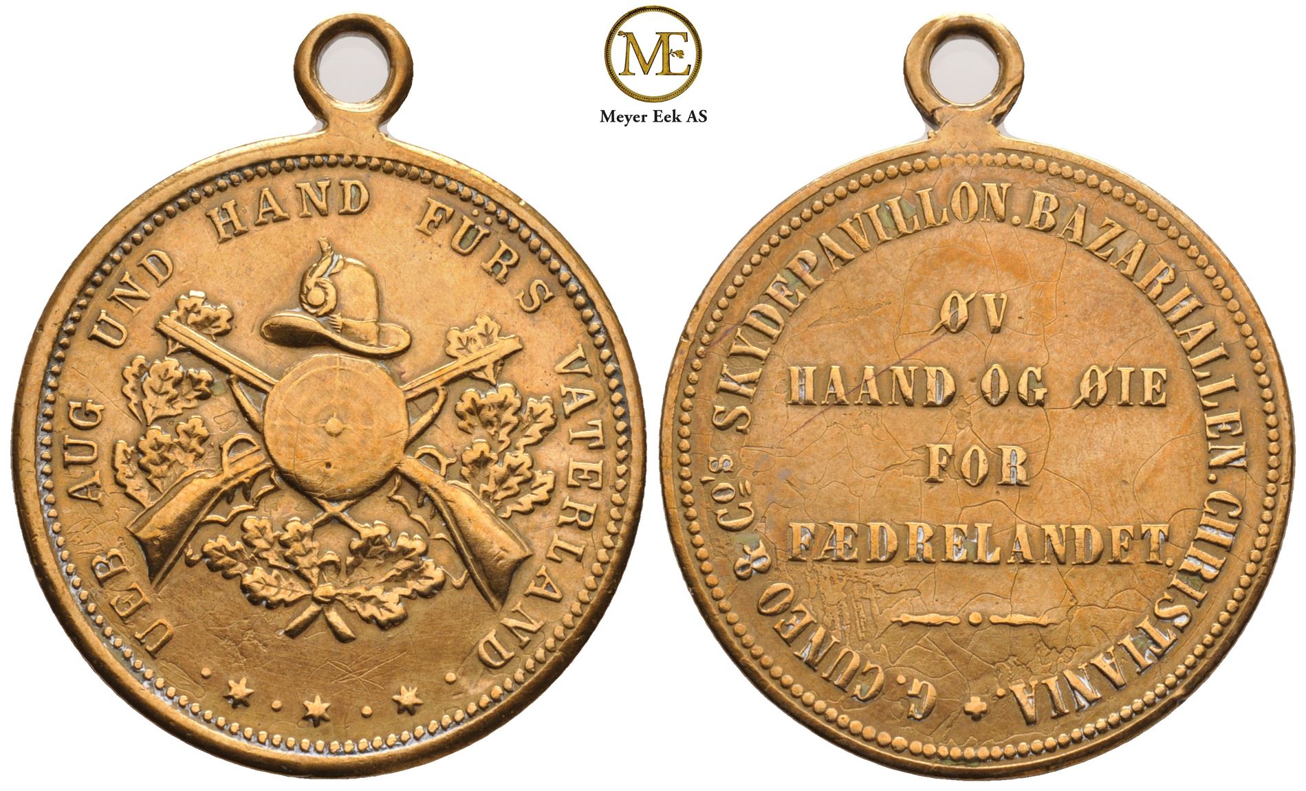 Cueno & Cos Skydepavillion. Bazarhallen, med hempe. RR. Kv.01