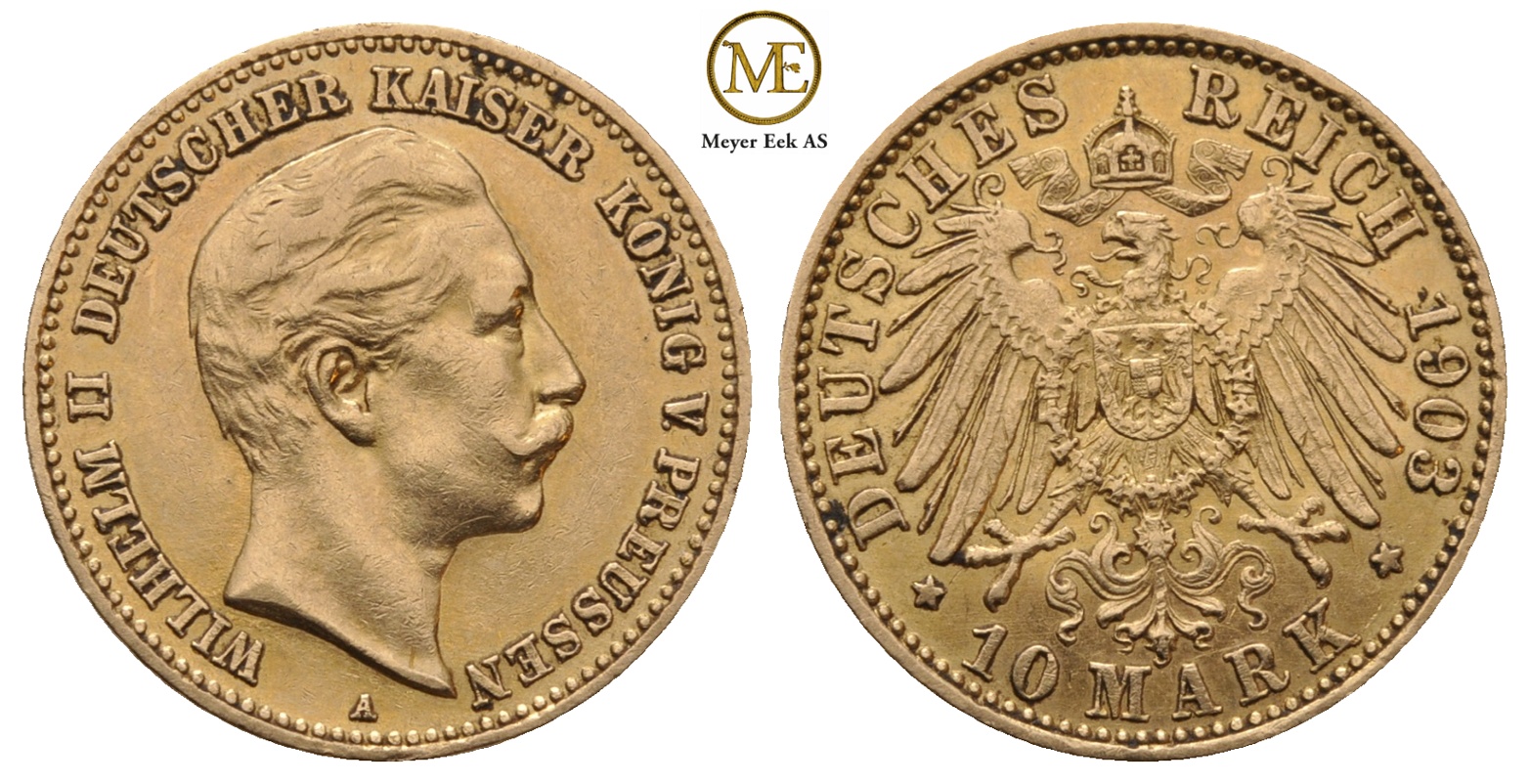 10 mark 1903 Wilhelm II. Kv.01