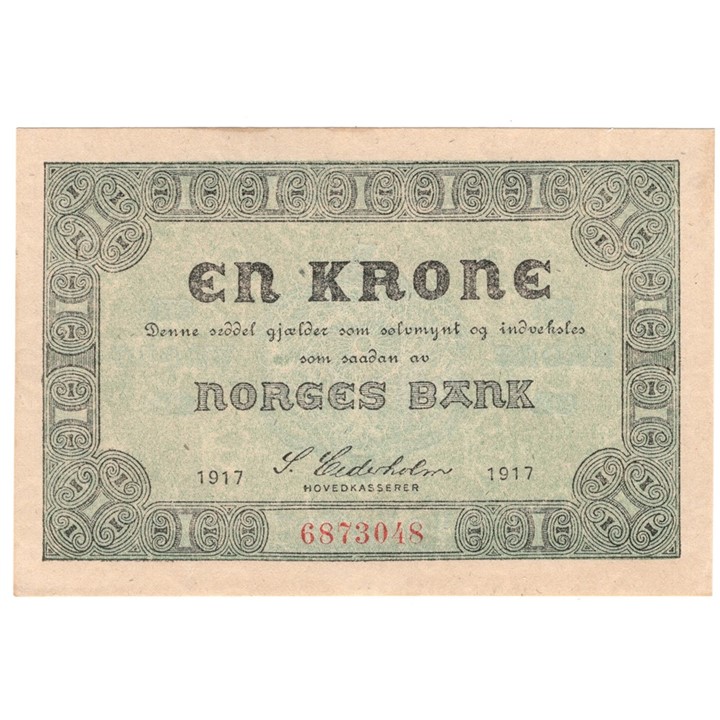 1 Krone 1917 No.6873048 Kv.0